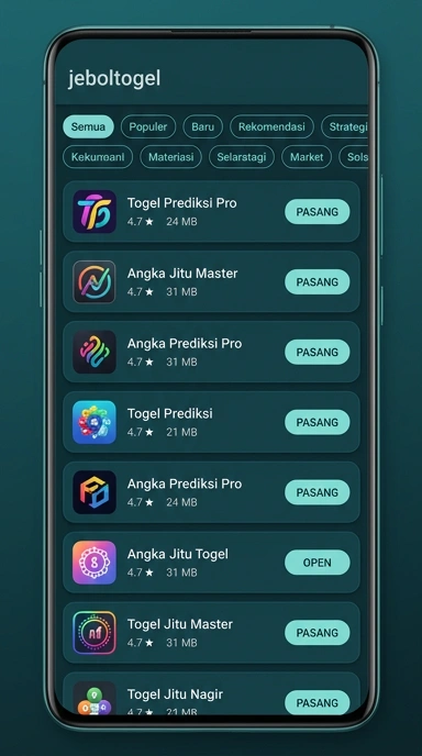 Pusat Akses Aplikasi Populer | Jeboltogel