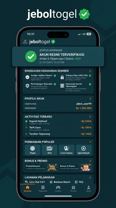 Halaman Resmi jeboltogel untuk Pengguna Android